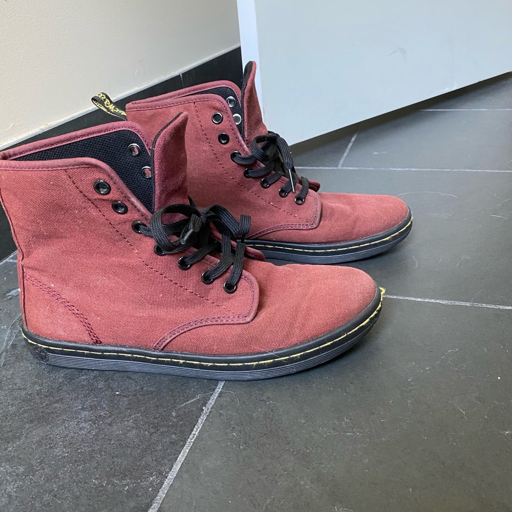 Dr. Martens SHERIDAN WOMEN'S CANVAS CASUAL BOOTS